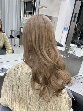 ザザ ZA/ZA 茗荷谷 脱白髪染め/ベージュカラー