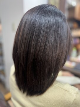 ルアン(Luan) 白髪ぼかしハイライト