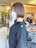 シャンプー ボーイ 宮崎柳丸店(SHAMPOO BOY)&nbsp;ナチュラルストレートボブ