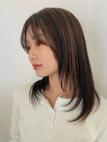 トリッカ 銀座(tricca)&nbsp;レイヤーカット/ウルフ/顔周り/ダブルカラー/ハイライト