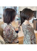 30代40代50代白髪染め銀座絶壁解消小顔くびれショートヘア伊