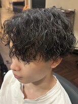 ブラン 池袋(BLANC)&nbsp;シャドウパーマ/フェザーパーマメンズパーマ/ツイストスパイラル