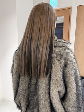 ラミエ バイ メルト 吉祥寺(lamie by melt) 久保田)ブリーチカラーアンブレラカラーホワイトベージュ