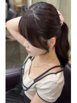 ヘアカロン 熊本本店(Hair CALON)&nbsp;顔周りカット顔周りレイヤーカット