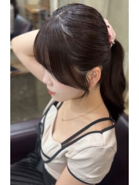 ヘアカロン 熊本本店(Hair CALON) 顔周りカット顔周りレイヤーカット