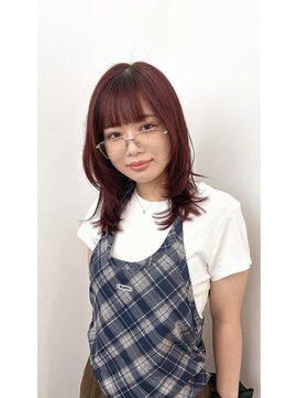 ノイス(noyce) フェイスレイヤー/ボルドーカラー