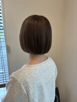 ラミュール 高師本郷店(La.Mur)&nbsp;あごラインボブ/ブラウンカラー/ツヤカラー