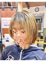 エイルヘアー トウカダイ(AYL hair toukadai)&nbsp;顔周りレイヤー/レイヤーカット/小顔カット