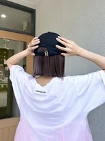 ジャンボ(jamBo)&nbsp;ラベンダーブラウン×タッセルボブ