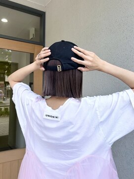 ジャンボ(jamBo) ラベンダーブラウン×タッセルボブ