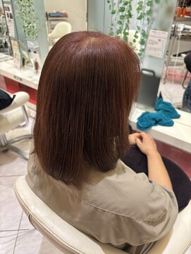 サロンドユーウ ガール(SALON DE YOW GARE) 艶感ピンクブラウン
