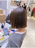 ストレートボブスタイル