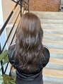 if 女性らしい流行りのオリーブベージュカラー♪
