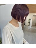 小顔似合わせボブ/高松/暗髪/ボブ/髪質改善/小顔/暗髪ボブ