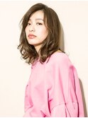 ミディ×ゆる巻き
