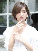 バランスショートヘア