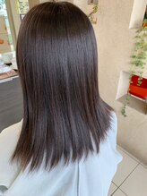 ヘアーラヴワン 館林 ナチュラルストレートヘア