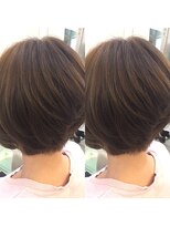 モードケイズ 西宮(MODE K's)&nbsp;ショートスタイル/大人かわいい/小顔/斜めバング/アシンメトリー
