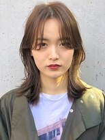 【小杉拓馬】ナチュラルウルフカット