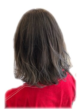 ラフヘアー(LAF hair) シルバー☆グラデーション