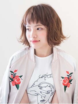 トップヘアーヒルズ 安城(TOP HAIR HILLS) ハイカジュアルな束感フレンチボブ/ニュアンスカラー