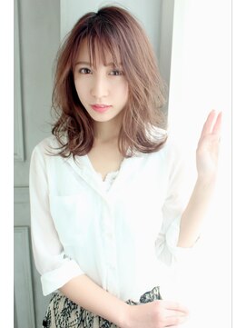 ベル 難波(Belle) 外はねゆる巻きミックス☆