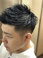 ヒロギンザ 浜松町店(HIRO GINZA) ジェットモヒカン×フェード<理容室/メンズ/浜松町>