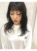 前髪ストレート♪