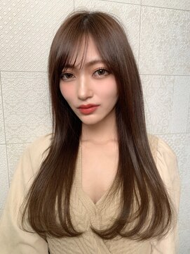 ロンド ロビン 栄(Lond robin) 【Lond robin】河野まい 大人可愛い艶ロング G