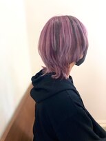 ノチ(Noci)&nbsp;【Noci】ウルフカット/紫/メッシュ