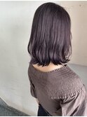 ミディアムレイヤー☆透明感ラベンダーアッシュ