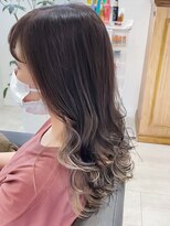 ジ オスカー(THE OSCAR)&nbsp;theoscar Whiteベージュ×シアベージュ　インナーカラー