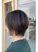 大人可愛いスッキリショート