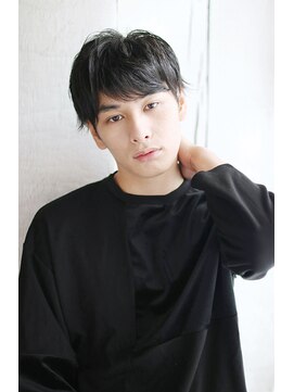 シュシュット(chouchoute) センターパートニュアンスマッシュ韓国マッシュサイドパート/007