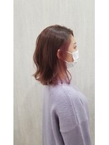 アルーシェ 心斎橋(Alushe)&nbsp;インナーカラー☆ピンク【心斎橋　髪質改善　学割U24】