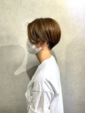 ブロッサム ひばりヶ丘(Blossom) 20代30代大人かわいいショートボブｘ小顔ひし形パーマ