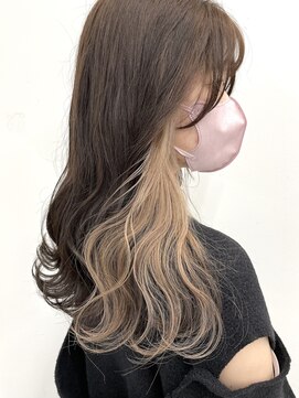 アライブ キチジョウジ(ALIVE Kichijoji) 韓国風インナーカラー×ホワイトシルバー