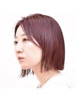 ドルセ(Dulce) 暖色ボブ×切りっぱなし