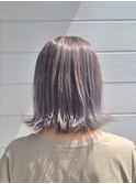 白髪気にならないハイライトで笑顔