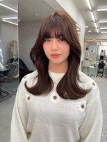 ロンド マーレ 天神大名店(Lond mare) チェリーブラウン/フェミニン/ダークアッシュ/束感/髪質改善