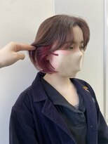 アライブ キチジョウジ(ALIVE Kichijoji)&nbsp;ALIVE Kichijoji /　イヤリングカラー×ワインレッド