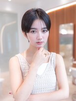 ハバナ 渋谷(HAVANA) 20代30代グレージュカラー/小顔ショートボブ/暗髪