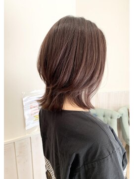 ネオリーブソラ 相模大野店(Neolive sola) ボブウルフ/ラベンダーカラー/秋カラー