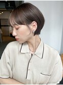 ナチュラルショート_グレーベージュレイヤーロング_9685