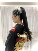 成人式ヘアセット☆