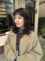 マツ 美容室(Matsu 美容室)&nbsp;ロングのくるくるパーマ