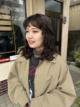 マツ 美容室(Matsu 美容室) ロングのくるくるパーマ