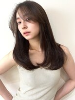 コート 表参道(Cote) Cote 美髪/ダークアッシュ/セミディ/シアーカラー/ストレート