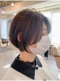 ショートカット/ショートヘア/ショートボブ/30代40代50代/難波