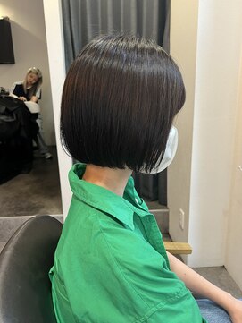 ソイデュエ 梅田(soi due) 髪質改善酸性ストレート、ミニボブ